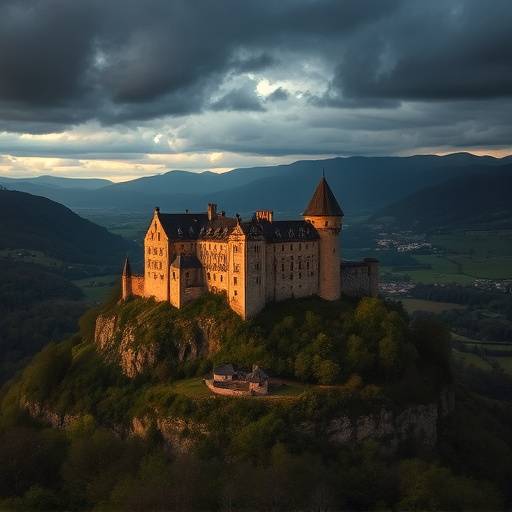 Château de Beynac dominant la vallée de la Dordogne